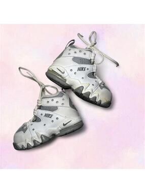 Nike Air Max CB94 Baby Shoes White Grey Size 5C Y2K